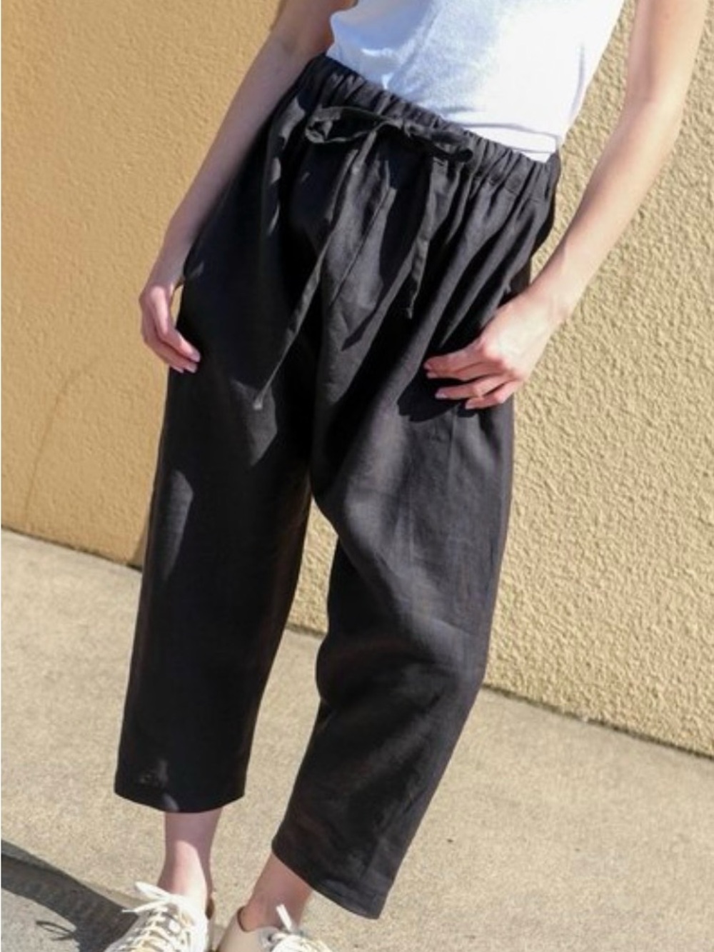 Open Air Museum REI Pants in Black Linen